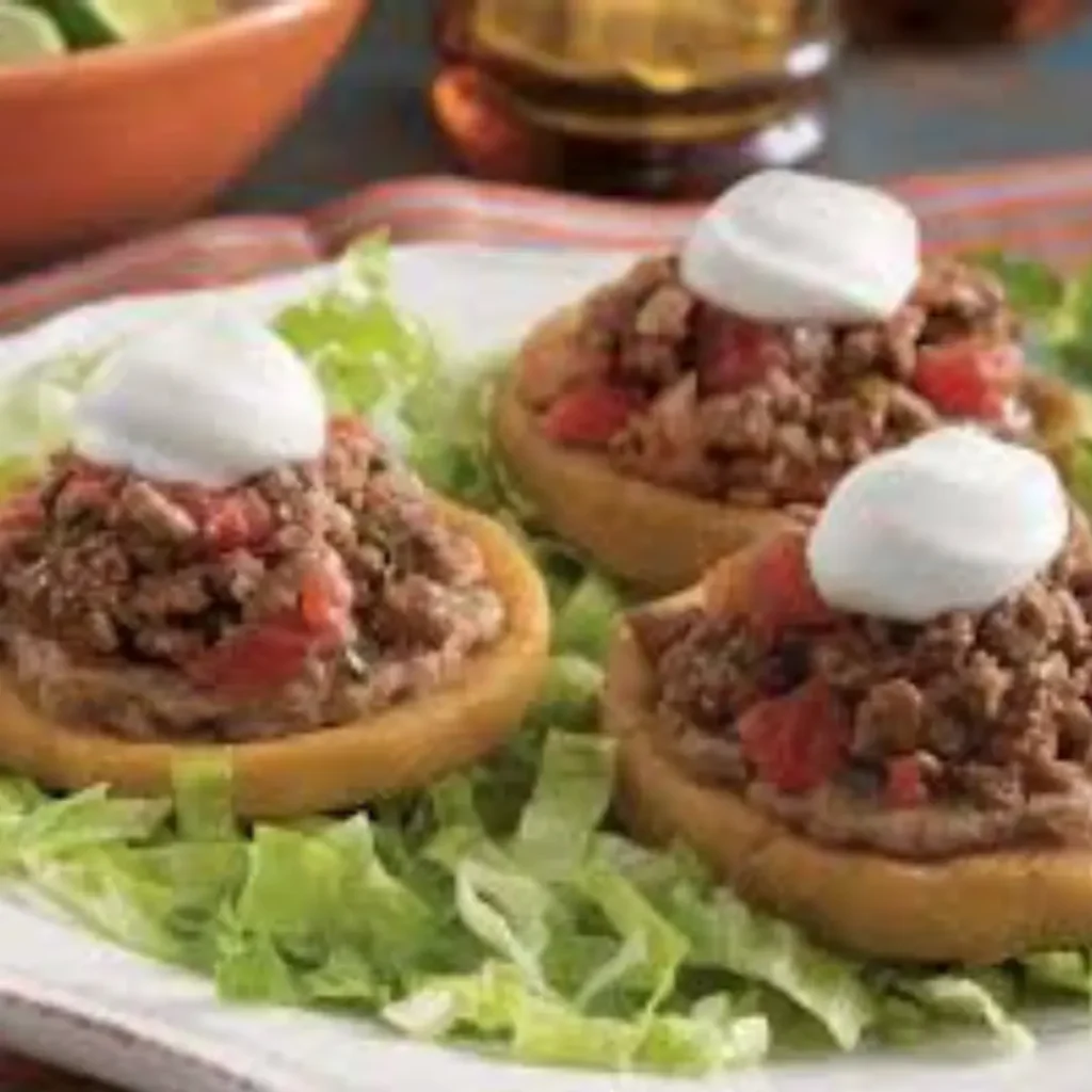 Ground Beef Sopes Recipe